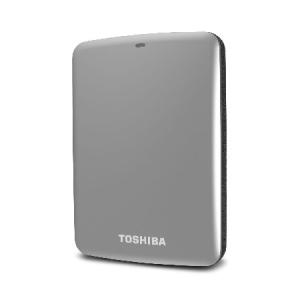 (Old Model) Toshiba Canvio Connect 1TB Portable Hard Drive, Silver (HDTC710XS3A1)｜pyonkichishouten