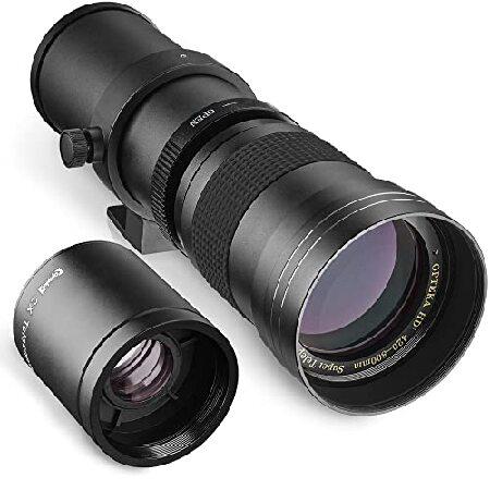 Opteka 420-1600mm f/8.3 HD Telephoto Zoom Lens for...