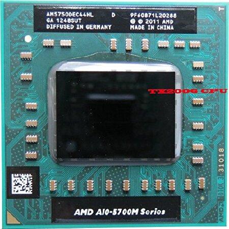 AMD A10-5750M AM5750DEC44HL Quad-Core 2.5Ghz 4MB M...