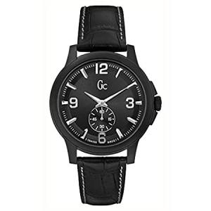 特別価格Guess GC Mens Casual Swiss Made All Black SS Case Leather Watch X82006G2S好評販売中｜pyonkichishouten