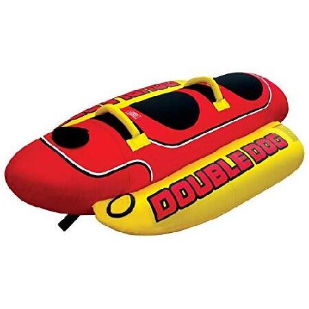 AIRHEAD HD-2 Hot Dog Double Rider Towable Inflatab...