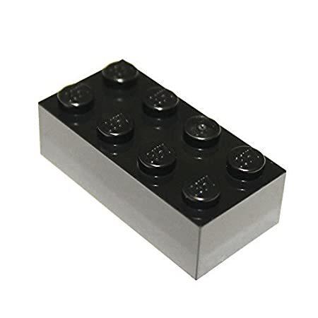 特別価格(レゴ) LEGO パーツとピース2×4ブリック c. 100 Pieces ブラック 43...