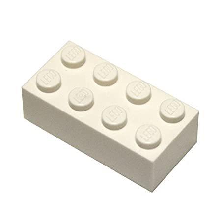 特別価格(レゴ) LEGO パーツとピース2×4ブリック b. 200 Pieces ホワイト 43...