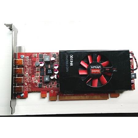 ATI AMD FirePro W4100 2GB GDDR5 4Mini DisplayPorts...