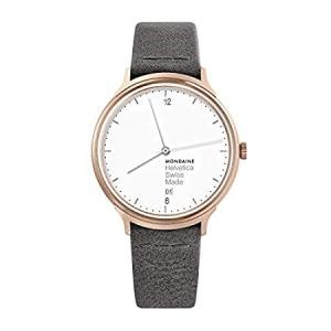 特別価格Mondaine Helvetica 腕時計 レディース (MH1.L2210.LH) スイス製 ローズゴールドステンレススチール IPメッキケース 好評販売中｜pyonkichishouten