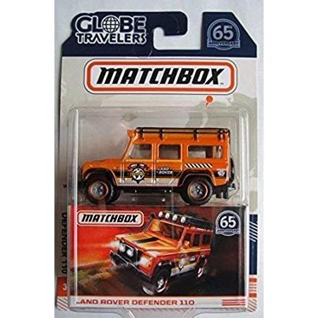 特別価格MATCHBOX GLOBE TRAVELERSオレンジランドローバーディフェンダー110 ...