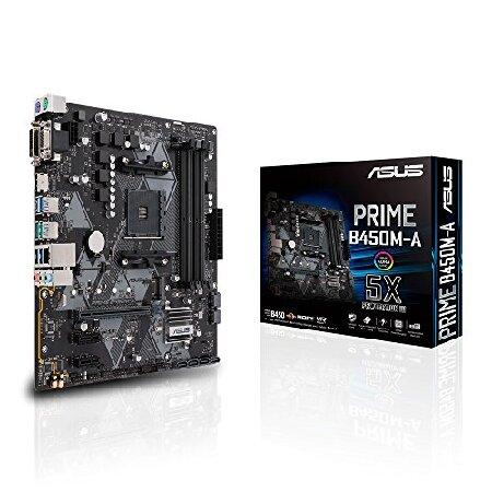 ASUS Prime AMD B450M-A Micro ATX DDR4-SDRAM Mother...