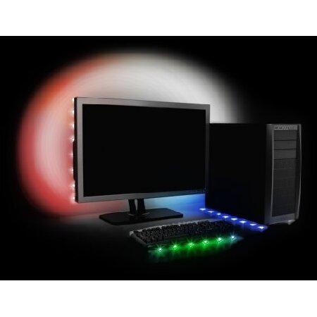 特別価格Antec アドバンスアクセント USB電源バイアスストリップ照明 RGB マルチカラー コ...