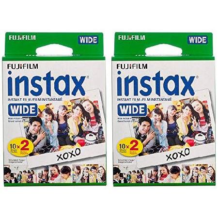 特別価格Wide Instant Film, White, 20 Exposures (2 Boxe...