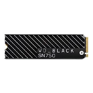 Western Digital 2TB SN750 NVMe Internal Gaming SSD Solid State Drive with Heatsink - Gen3 PCIe, M.2 2280, 3D NAND, Up to 3,400 MB/s - WDS200T3XHC