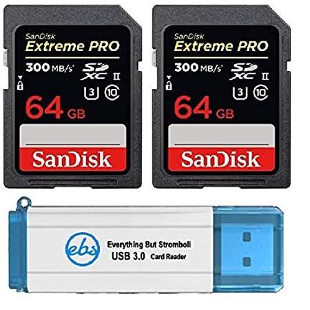 特別価格SanDisk 64GB SDXC SD Extreme Pro UHS-II Memory...