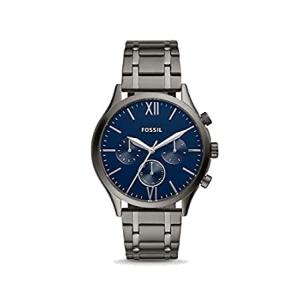 特別価格Fossil Fenmore BQ2401 中型 多機能 スモーク ステンレススチール 腕時計好評販売中｜pyonkichishouten