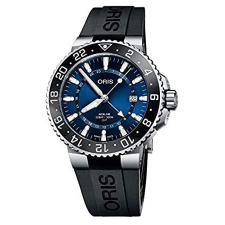 特別価格Aquis GMT Date Blue Dial 43.5mm Watch好評販売中