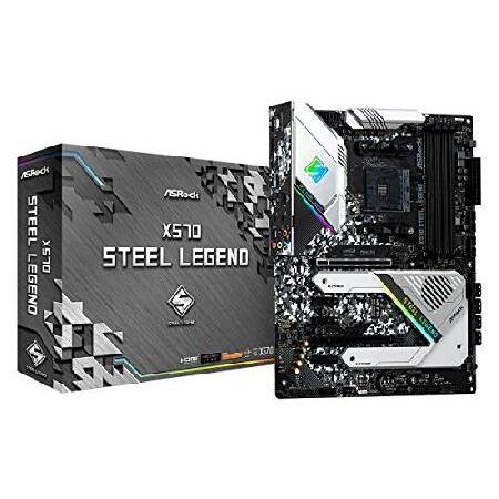 ASRock AM4/X570 Steel Legend/4DDR4/HDMI/DP/R45 Mot...