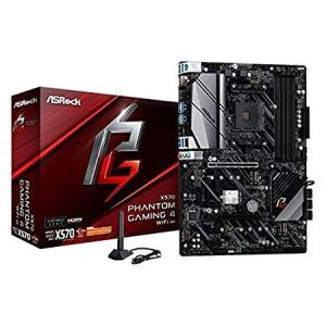 特別価格ASRock X570 Phantom Gaming 4 WiFi AX AM4 AMD X570 SATA 6Gb/s ATX AMD Mother好評販売中｜pyonkichishouten