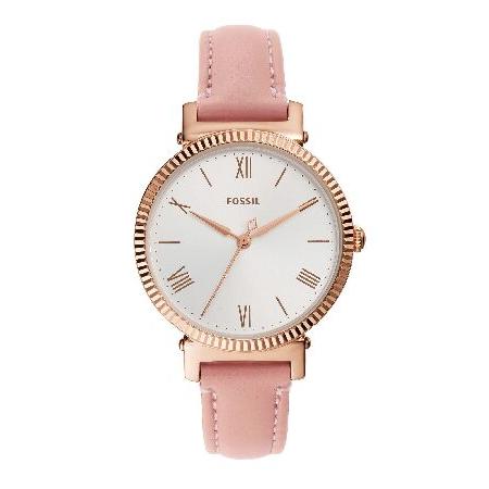 Fossil Women&apos;s Daisy Quartz Stainless Steel and Le...