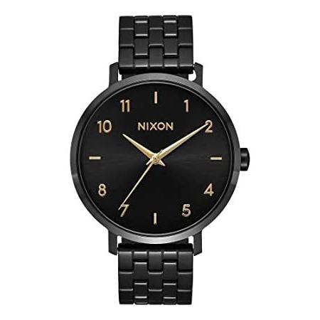 特別価格NIXON Arrow A1090 - ブラック/ゴールド - 50m防水 レディース アナ...