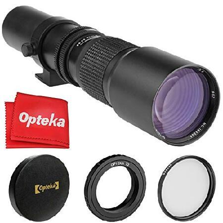 Opteka 500mm f/8 Preset Telephoto Lens for Canon R...