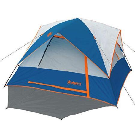特別価格Gigatent 4人用 キャンプテント - 広々とした軽量 高耐久バックパッキングテント ...