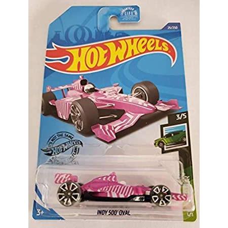 特別価格Hot Wheels 2020 Speed Blur Indy 500 Oval, Pink...