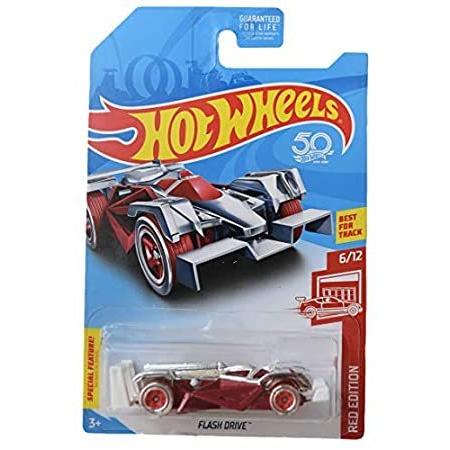 特別価格Hot Wheels Red Edition 6/12 Flash Drive, Silve...