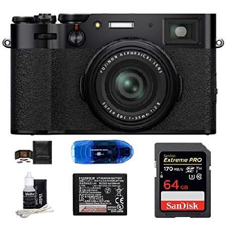 Fujifilm X100V Digital Camera Bundle Includes: San...