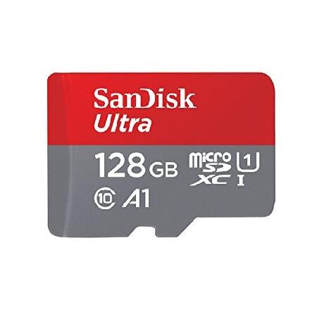 SanDisk 128GB Ultra microSDXC UHS-I アダプター付き - 120M...