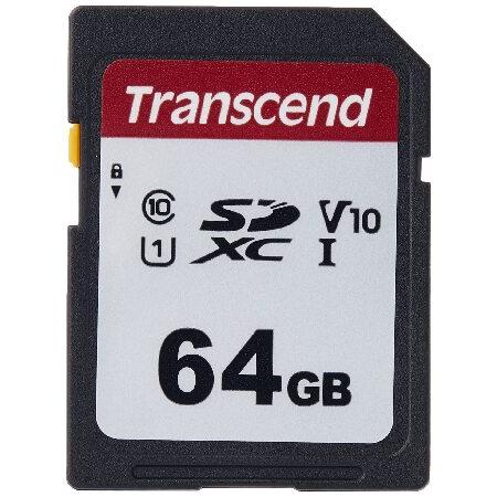 Transcend 64GB SD Card UHS-I U1 TS64GSDC300S-E2
