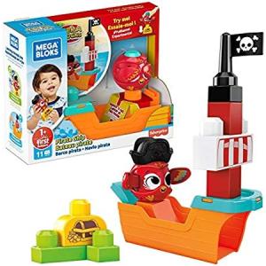 特別価格Mega Bloks Peek A Blocks Pirate Ship, Building Toys for Toddlers (11 Pieces好評販売中