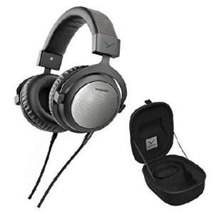 beyerdynamic T5 3rd Generation High-End Tesla Closed-Back Headphones Bundle with 6AVE Headphone Cleaning Kit and More