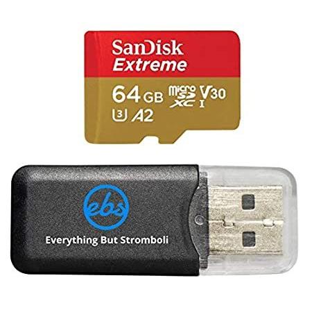 特別価格SanDisk Extreme V30 A2 64GB MicroSD Memory Car...