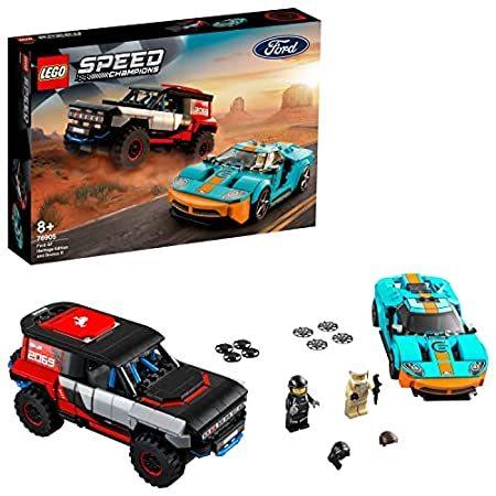 特別価格レゴ(LEGO) スピードチャンピオン フォードGTヘリテージエディション &amp; ブロンコR ...