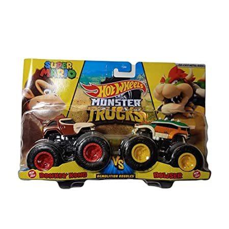特別価格Hotwheels Monster Trucks Donkey Kong vs Bowser...