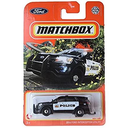 特別価格Matchbox 2016 フォード インターセプター ユーティリティ [ブラック] 65/...