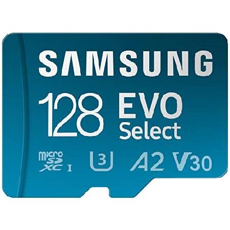 SAMSUNG EVO Select + アダプター 128GB microSDXC 130MB/s...