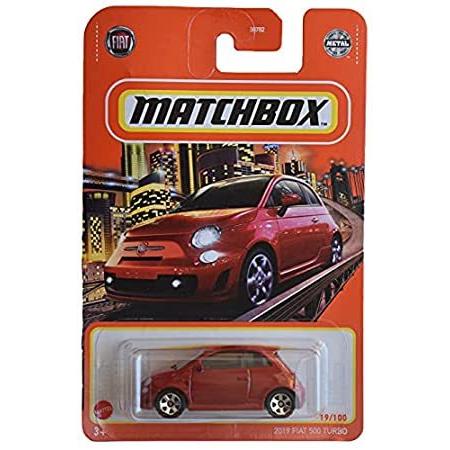 特別価格Matchbox 2019 Fiat 500 Turbo、[レッド] 19/100好評販売中