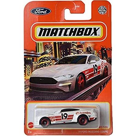 特別価格Matchbox &apos;19 フォード マスタング クーペ [ホワイト] 82/100好評販売中