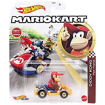 特別価格Hot Wheels Mario Kart Diddy Kong, Pipe Frame好評...