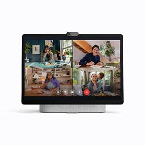 Facebook Portal Plus - スマートビデオ通話 14インチ タッチスクリーン、ステレオスピーカー付き ライトグレー｜pyonkichishouten