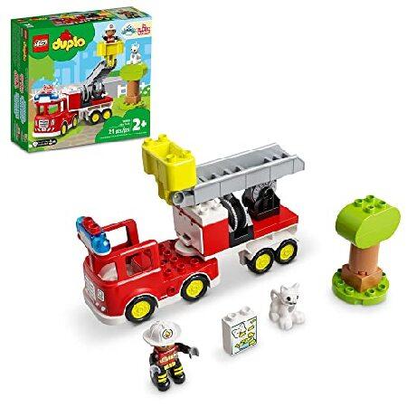 LEGO DUPLO Town Fire Truck 10969 Building Toy Set ...