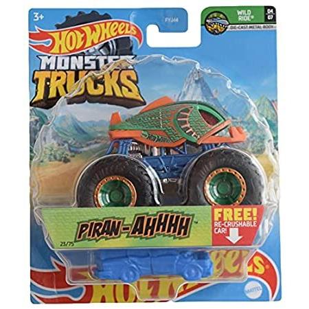 特別価格Hot Wheels Monster Trucks Piran Ahhhh, Re-Crus...