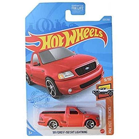 特別価格Hot Wheels &apos;99 Ford F-150 SVT Lightning, [red]...