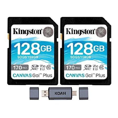 Kingston 128GB SDXC Canvas Go Plus 170MB/s Read Me...