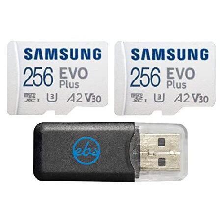 Samsung Evo Plus 256GB MicroSDメモリーカード (2パック) GoPro...