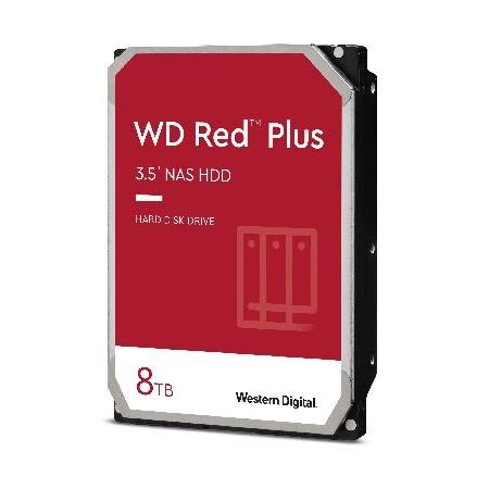 Western Digital 8TB WD Red Plus NAS 内蔵ハードドライブ HDD ...