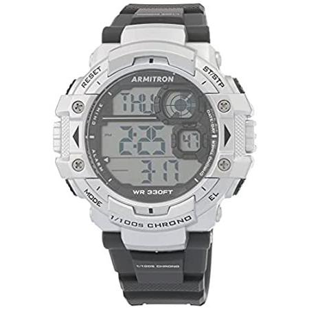 特別価格Armitron Men&apos;s Digital Chronograph Resin Strap...