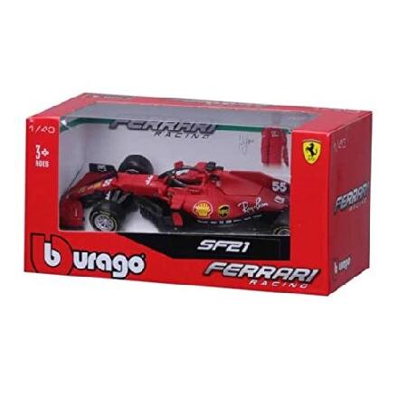 特別価格Bburago B18-36829S 1:43 F1 2021 Ferrari SF21 S...