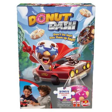 特別価格Goliath Donut Dash Game w/ 24pc Puzzle - Race ...