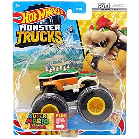 特別価格Hot Wheels Monster Trucks Super Mario Bowser -...