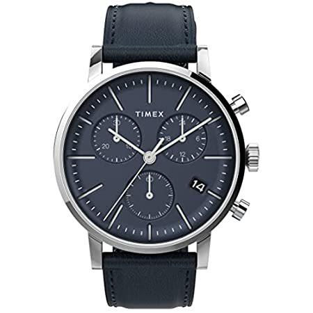 特別価格Timex 40 mm ミッドタウン クロノグラフ, ブルー, One Size, 40mm...